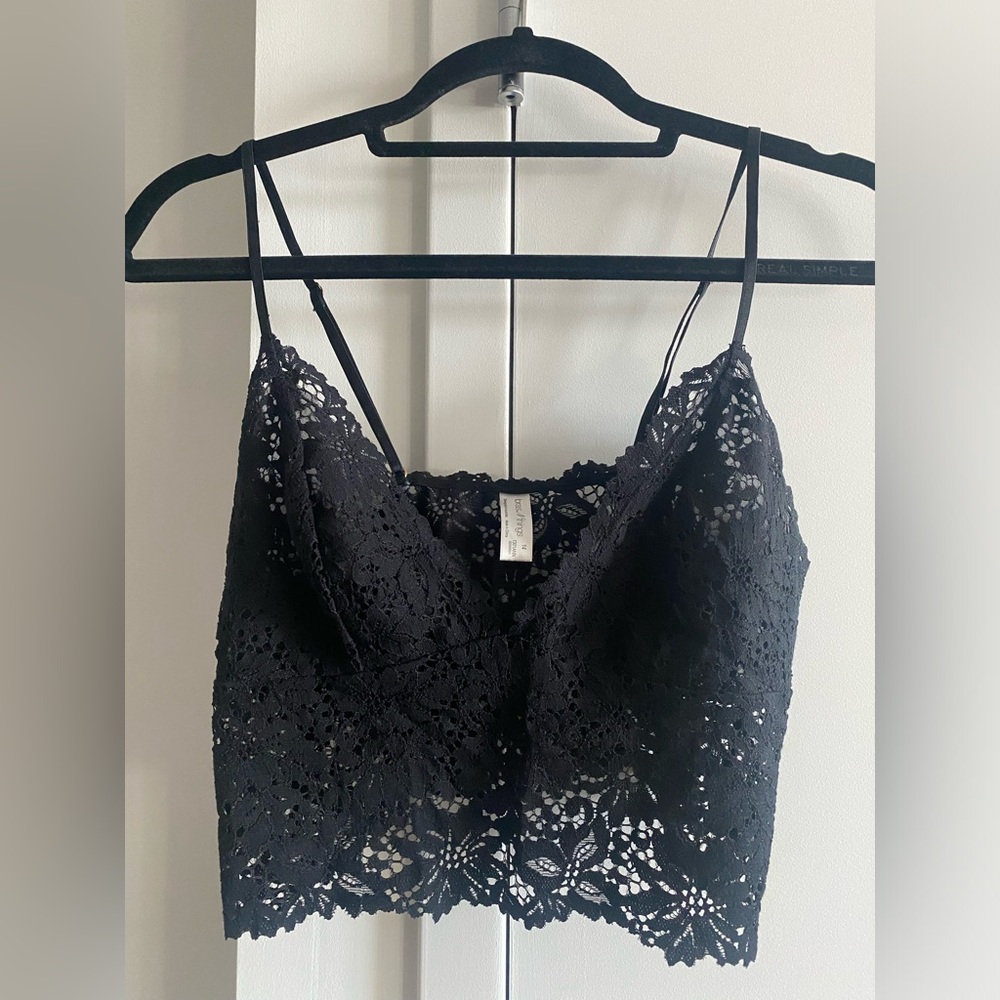Bras N’ Things black bralette with adjustable straps - size M